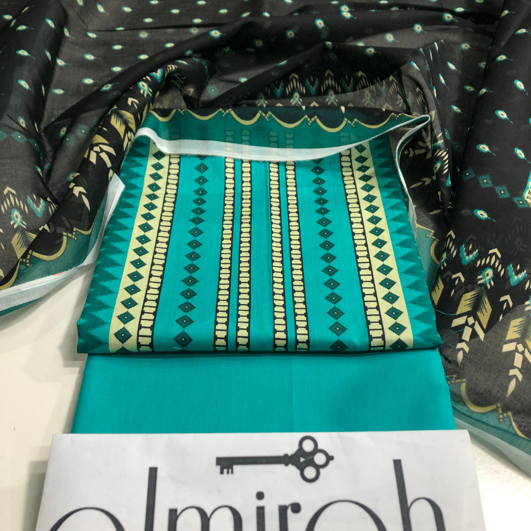 almirah | lawn 3 piece | summer collection | 2025